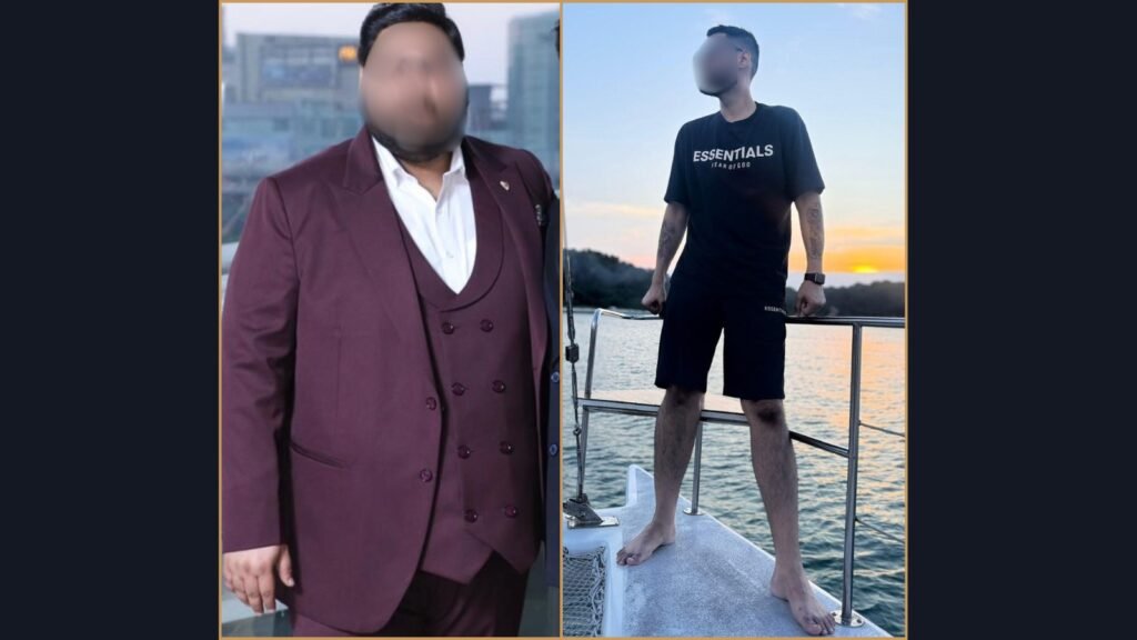 100 Kg Weight Loss Transformation